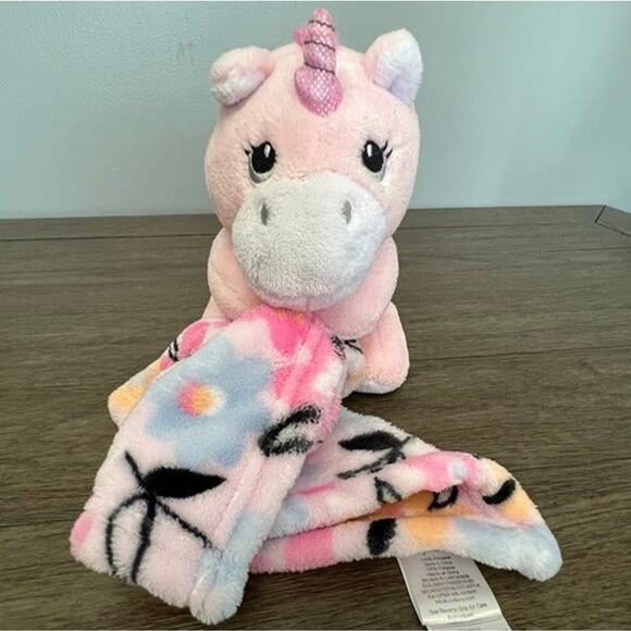 Little Beginnings Unicorn Lovey Plush Security Blanket - Picture 5 of 5